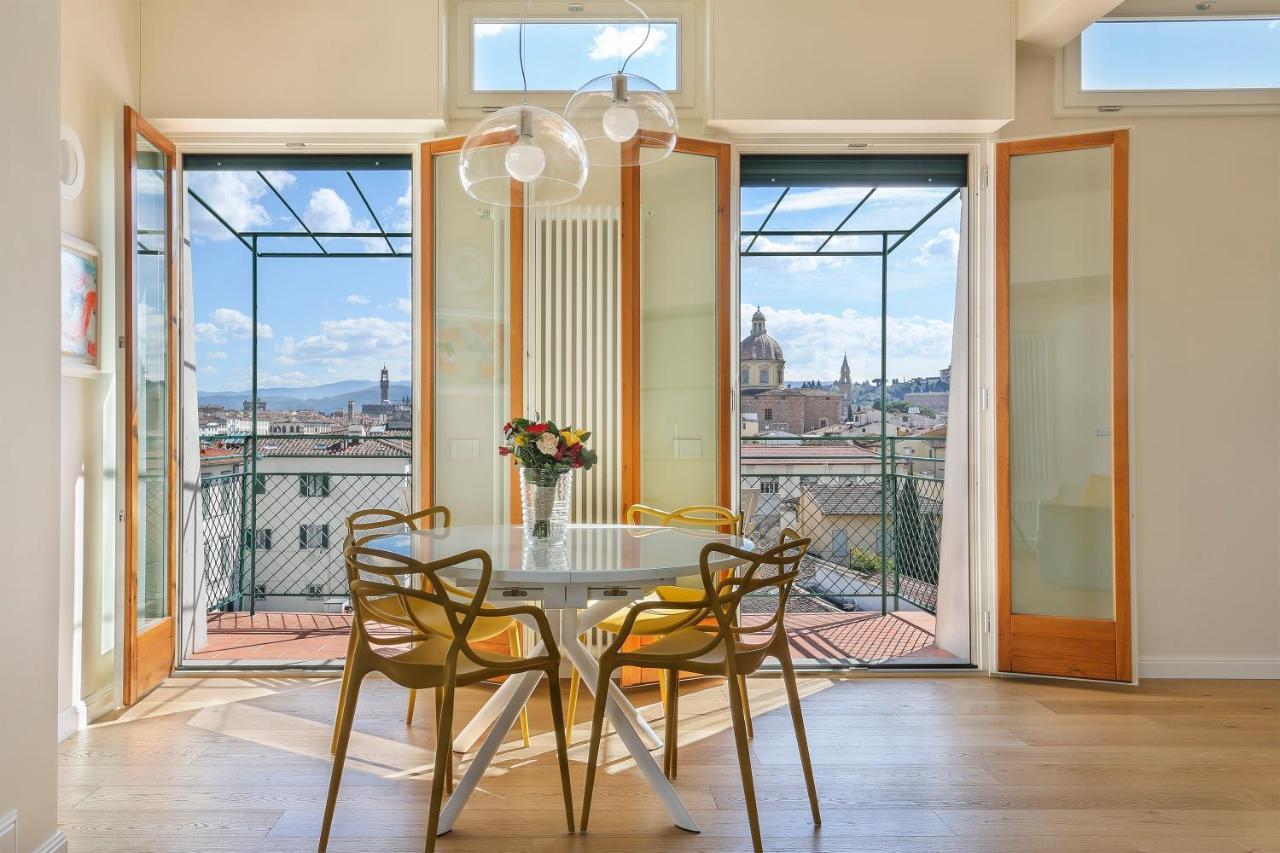Penthouse With Big Terrace In Oltrarno Apartment Florence Ngoại thất bức ảnh